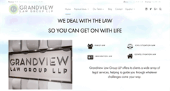 Desktop Screenshot of grandviewlaw.com