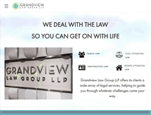 Tablet Screenshot of grandviewlaw.com